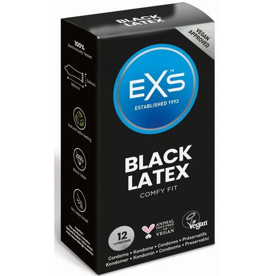 EXS Black Latex 12 kom