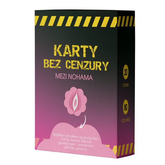 Karty bez cenzury: Mezi nohama (gra karciana w języku czeskim)
