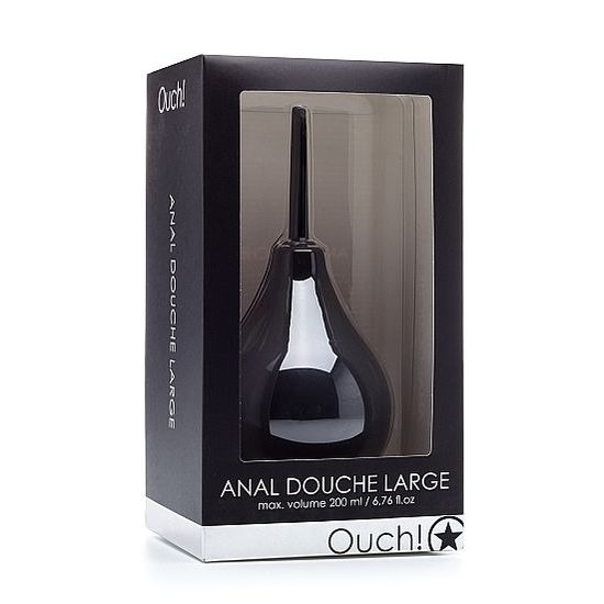 Ouch! Anal Douche Large Black