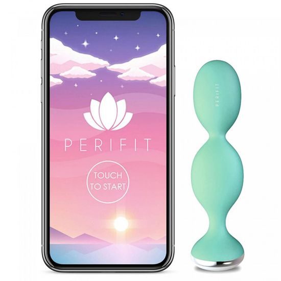 Vaginální trenažér PERIFIT KEGEL EXERCISER WITH APP zelená