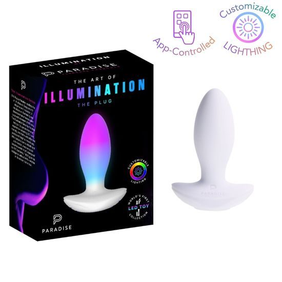 Paradise Pleasure Products - Illumination The Plug - Бял