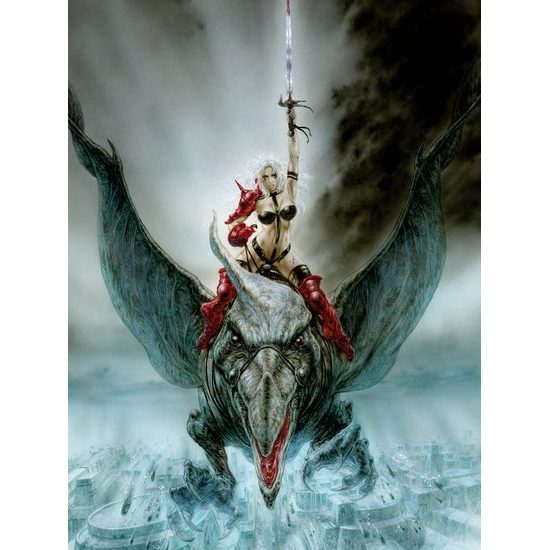 FANTASY ART OF ROYO - OFFICIAL 2024 CALENDAR (sleva - naražený roh)