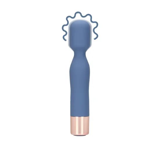 Loveline Mini Wand Vibrator - Blue Horizon