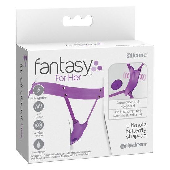 Pipedream Fantasy For Her Ultimate Butterfly Strap-On