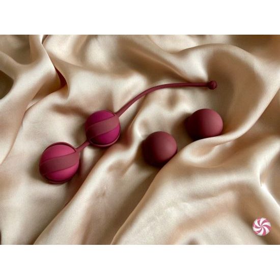Lola Games Vaginal Balls Set Love Story Valkyrie Wine Red