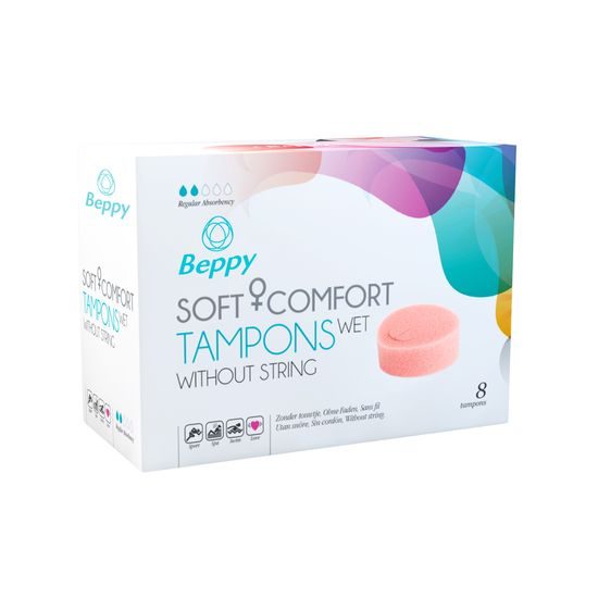 Beppy tampony Soft Comfort Wet 8 stz