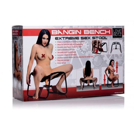 Lovebotz Bangin Bench Extreme Sex Stool Red
