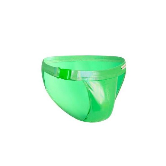 C4M Emerald Clip Tanga Brief Green