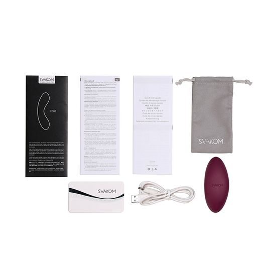 Svakom Echo Clitoral Stimulator Purple