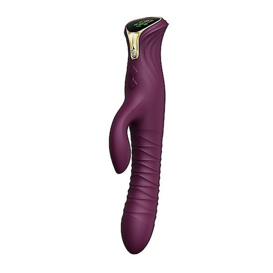 Zalo Mose Thrusting Rabbit Vibrator Purple