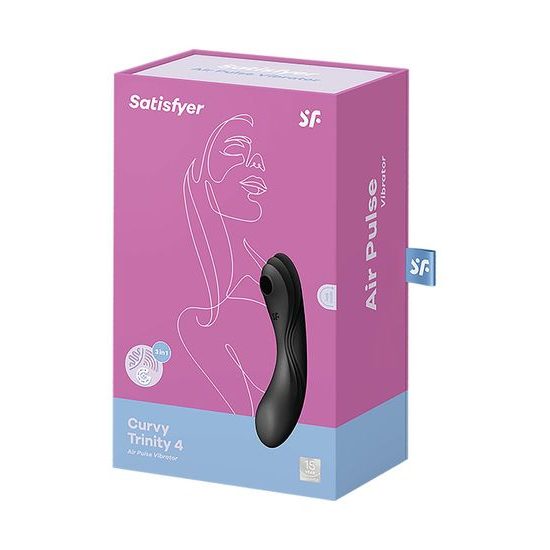 Satisfyer Curvy Trinity 4 Black