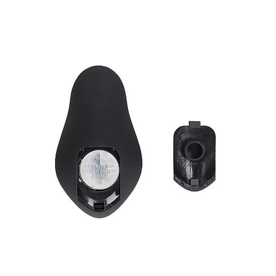 Ouch! E-stim & Vibration Butt Plug with Remote Black