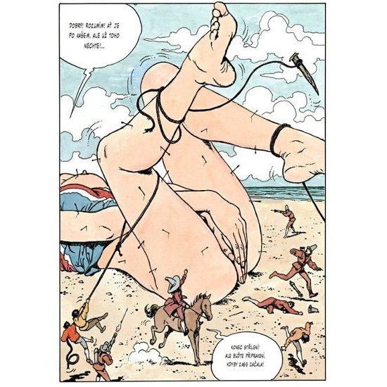 GULLIVERIANA & ZLATÝ OSEL - Milo Manara