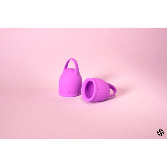 Lola Games Sada menstruačních kalíšků Natural Wellness Červená Pivoňka 2 ks