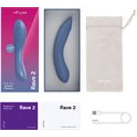 We-Vibe Rave 2 Smart rechargeable G-spot vibrator blue