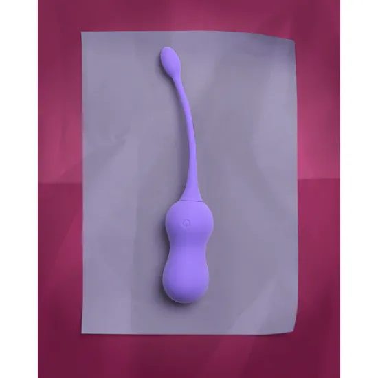 Loveline Vibrating Egg with Remote Control - Violet Harmony