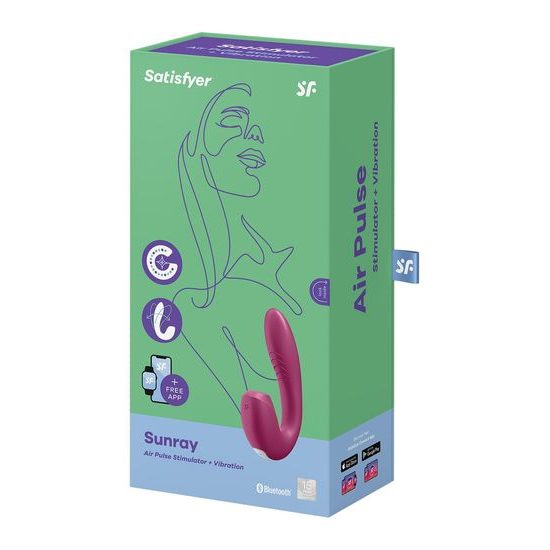 Satisfyer Sunray Červený