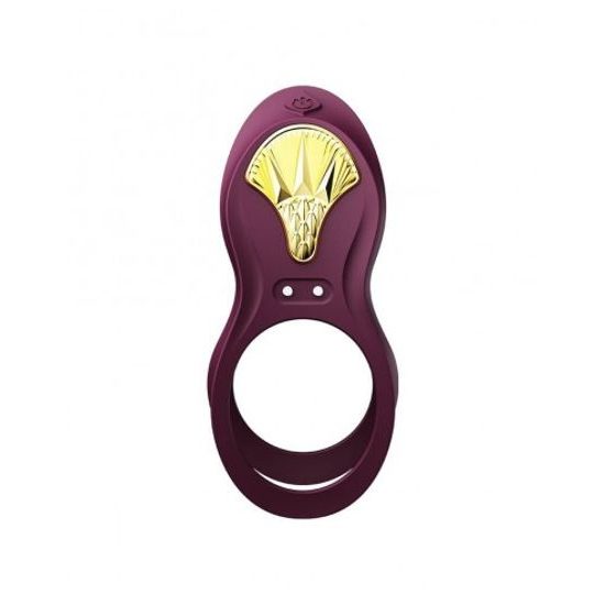 Zalo Bayek Cockring Vibrator with Remote Control Purple