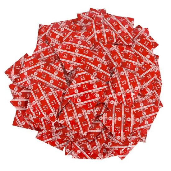 Durex London jahoda 1000 ks