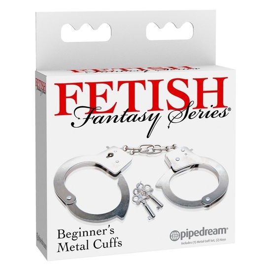 Fetish Fantasy Kovová pouta Series Beginner's Metal Cuffs