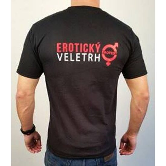 Men's t-shirt erotic fair pattern2 L