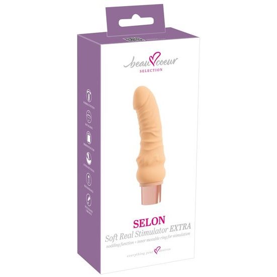 beau coeur Selon Soft Real Stimulator Extra