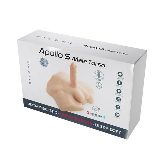 SilexD Apollo S Half Male Torso Caramel