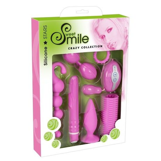 Smile Crazy Collection Set of erotic aids 7 parts