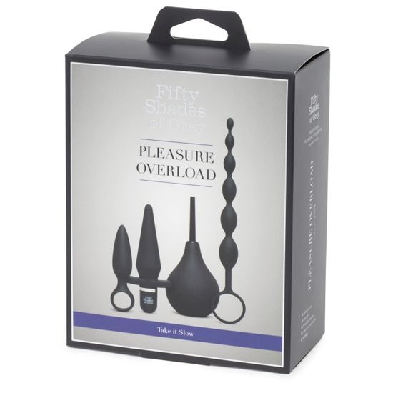 Fifty Shades of Grey - Pleasure Overload Starter Anal Kit (4 piece kit)