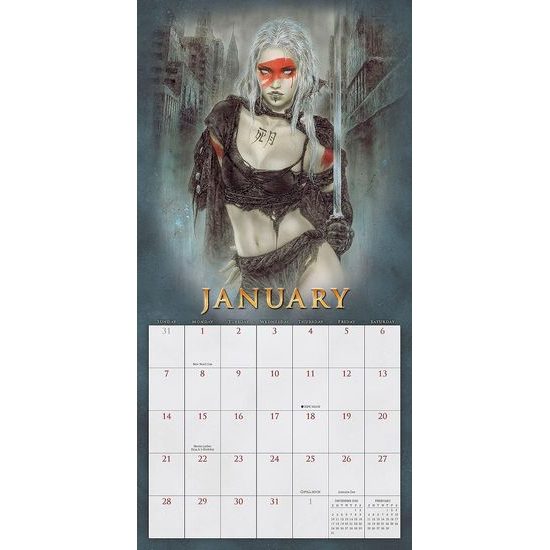 FANTASY ART OF ROYO - OFFICIAL 2024 CALENDAR