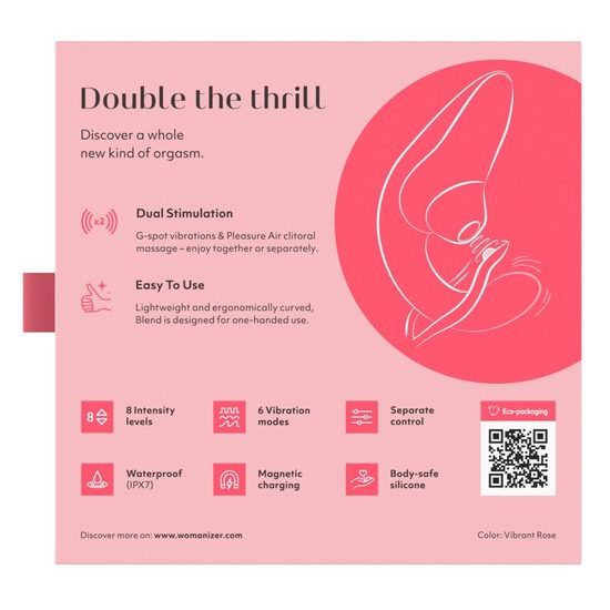 Womanizer Blend Vibrant Rose