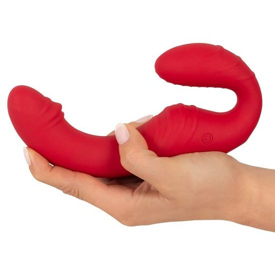 You2Toys Remote Controlled Strapless Strap-On 3 Motors Red