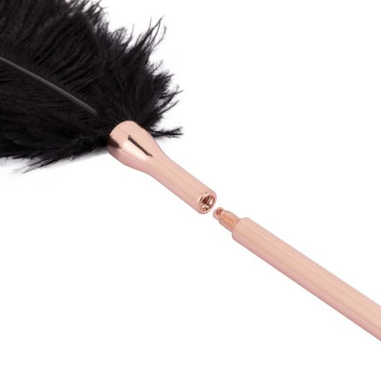 Rosy Gold - Feather Tickler & Whip