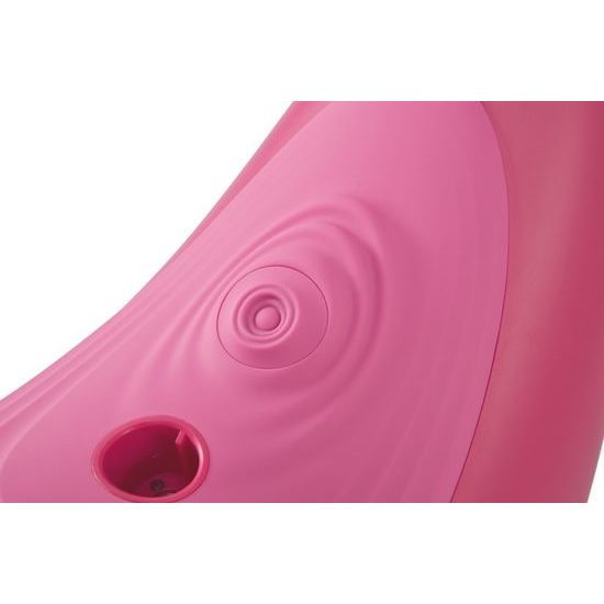 VibePad Rideon pulzující houpačka pro stimulaci G bodu a klitorisu růžová