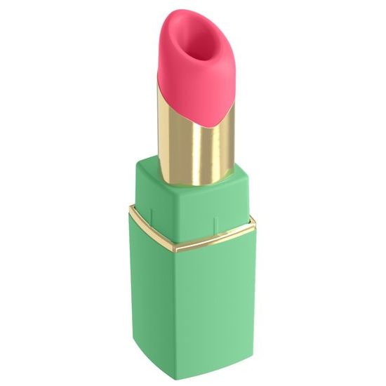 Womanizer Beauty - стимулатор за клитор с въздушни вълни във формата на червило (зелен)