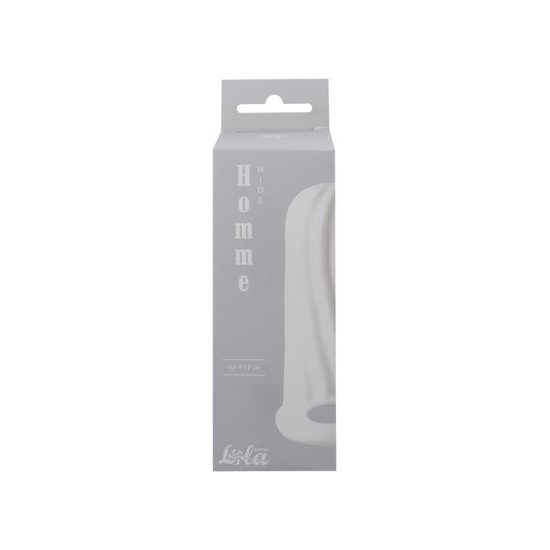 Lola Games Homme Wide White 9-12 cm penis enlargement sleeve