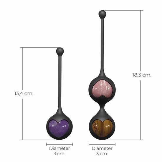Adrien Lastic Harmony Stones Kegel Balls Set