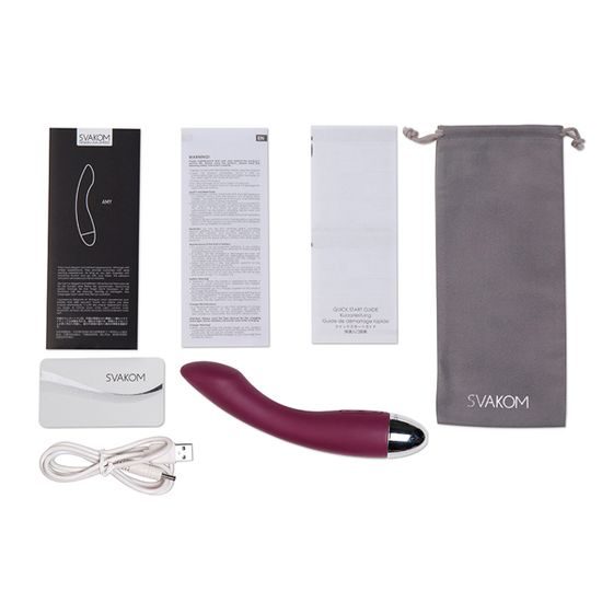 Svakom - Amy G-Spot Vibrator Violet