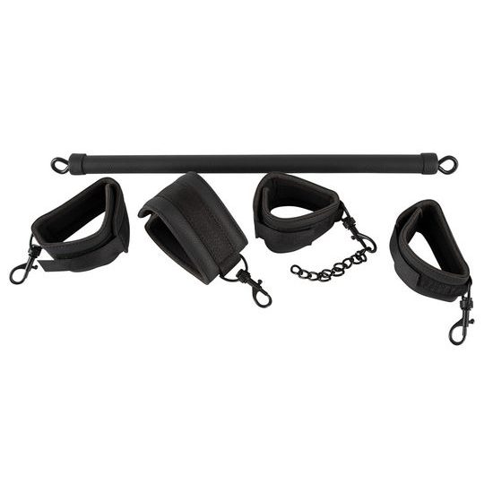 HOT Fetish spacer bar with handcuffs