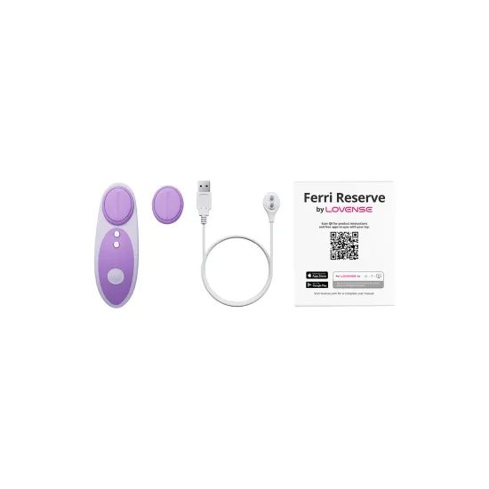 Lovense Ferri Reserve Panty Vibrator Purple