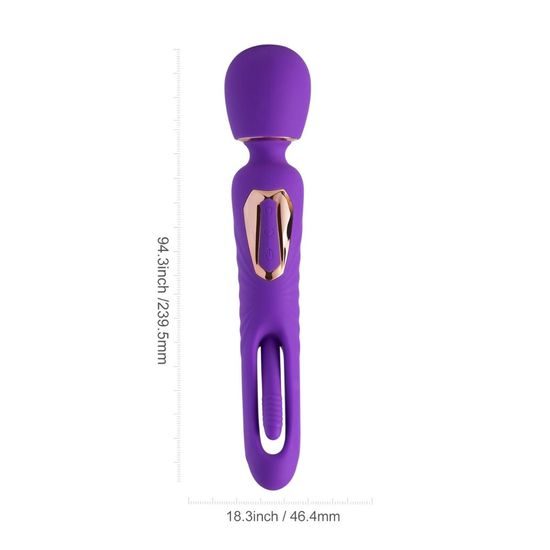 Honey Play Box Riley Vibrating Massage Wand & G-spot Tapping Stimulator