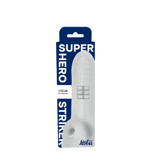 Lola Games Penis sleeve Super Hero Striker Whiter