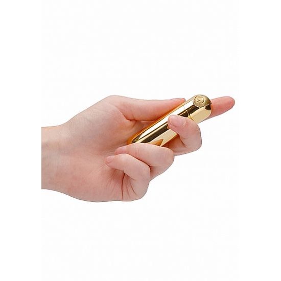 Shots Be Good Tonight 10 Speed Rechargeable Bullet Gold