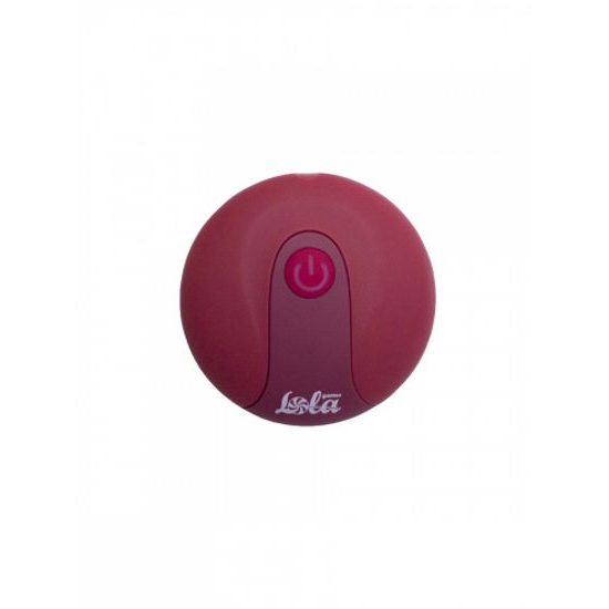 Lola Games Love Story Mata Hari wine red Remote control vibrating egg