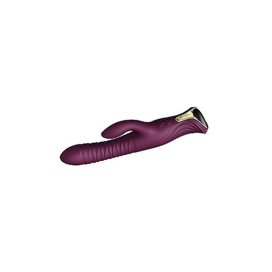 Zalo Mose Thrusting Rabbit Vibrator Purple