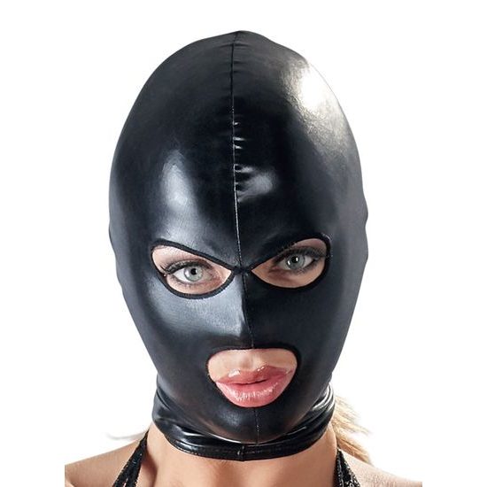 Bad Kitty Mask Kopfmaske schwarz