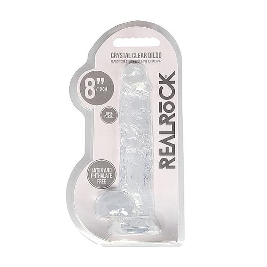 Shots REALROCK Realistic Dildo with Balls 19 cm