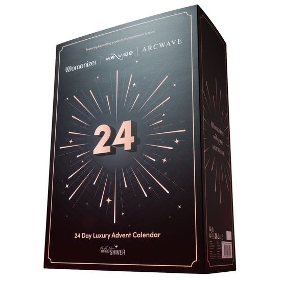 Womanizer Feel the Magic Shiver 24-дневен луксозен календар, еротичен адвент календар за двойки