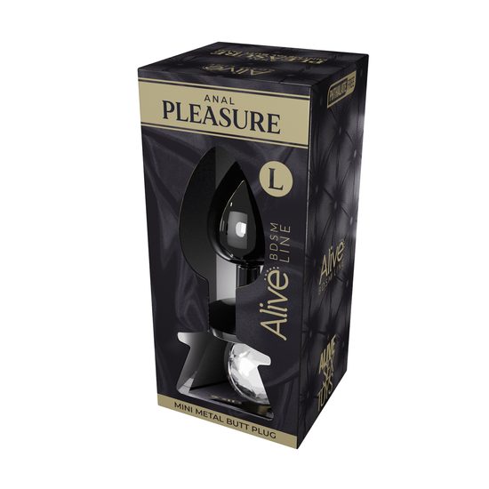 Alive Mini Metal Butt Plug Anal Pleasure L