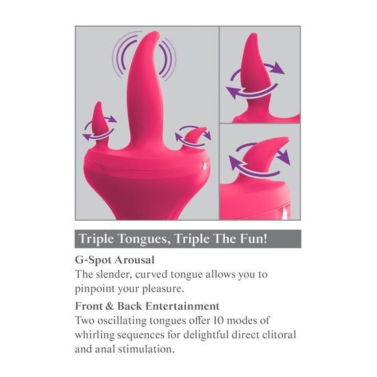 Pipedream 3Some Holey Trinity Triple Tongue